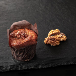 Banánový muffin s vlašskými ořechy